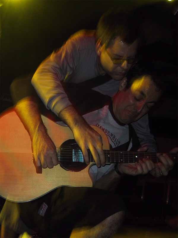 on tour with Spock's Beard: Neal & Al