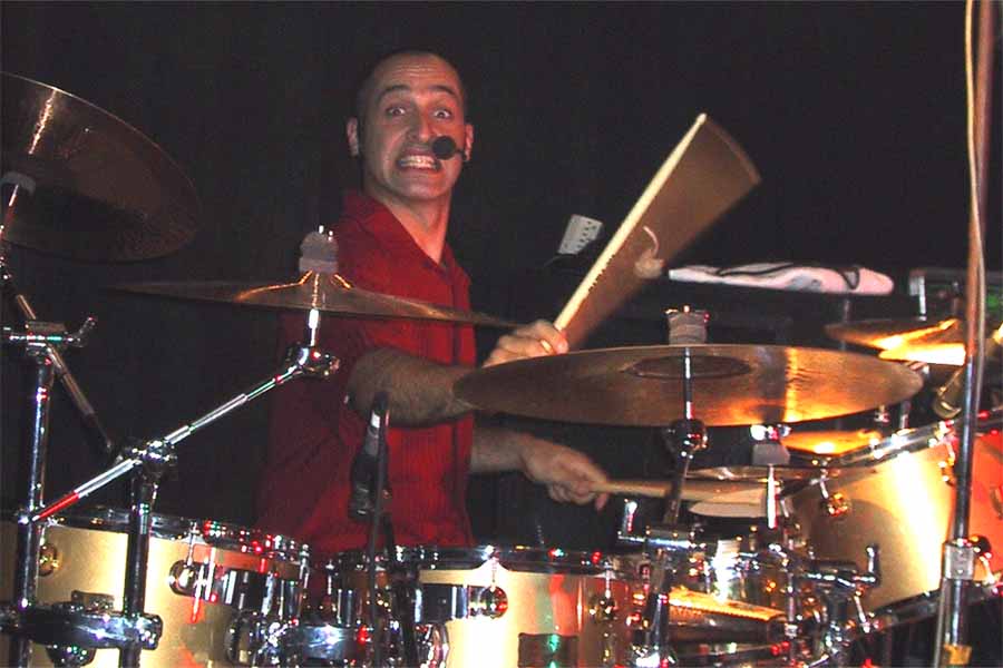 on tour with Spock's Beard: Nick