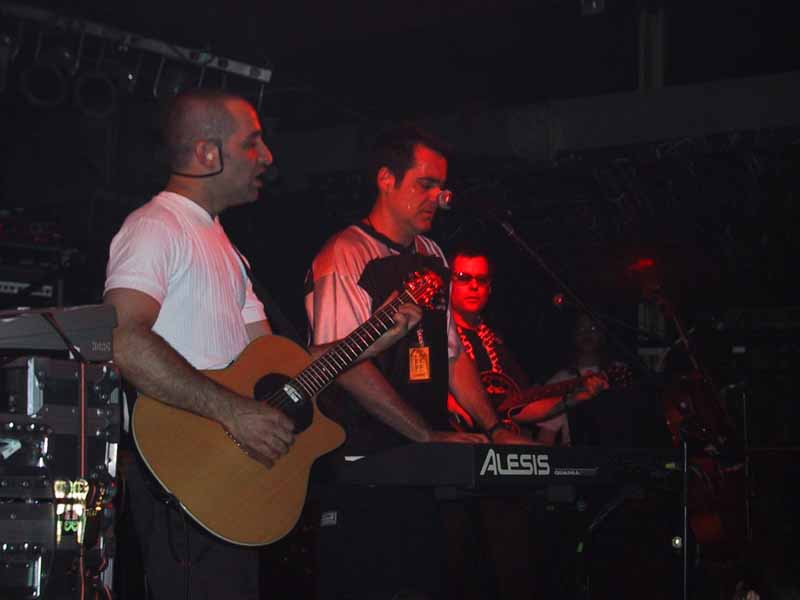 on tour with Spock's Beard: Nick, Neal & Al