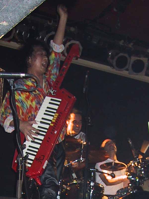on tour with Spock's Beard: Ryo, Neal & Nick