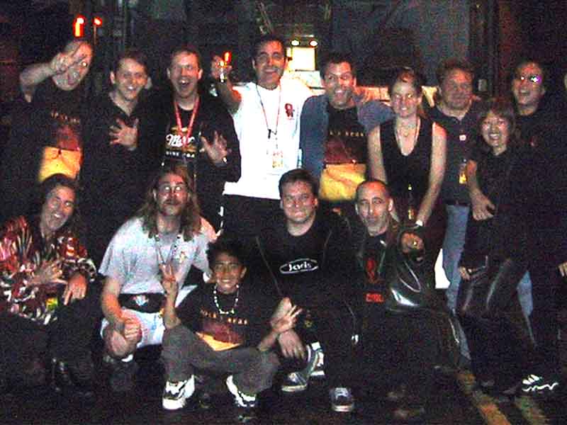 on tour with Spock's Beard: Band & crew