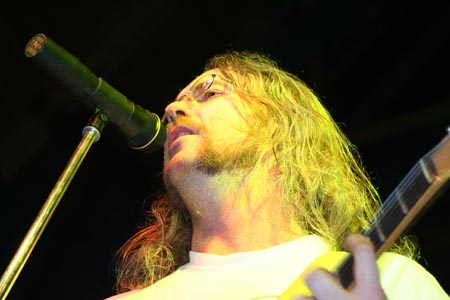 rocking with the band